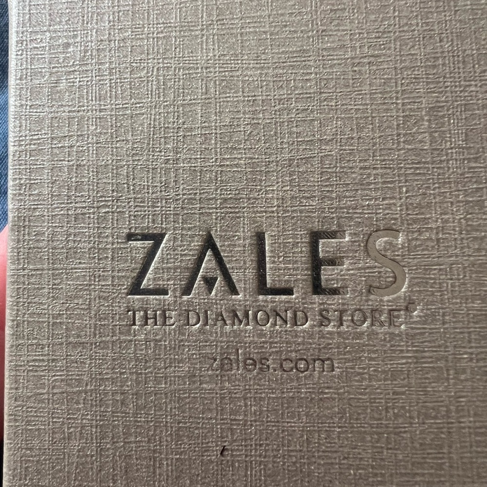 Zales champagne diamond Heart Pendant Necklace - Picture 5 of 6